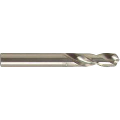 #27 Dia. x #27 Shank × 20 mm Flute Length × 52 mm OAL, 3xD, 118°, Uncoated, 2 Flute, External Coolant, Round Solid Carbide Drill - Exact Tooling