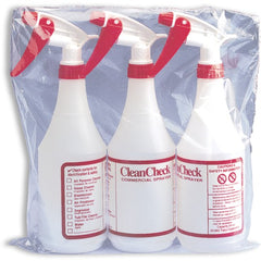Tolco® CleanCheck® 3 Pack - (32 oz. Trigger Sprayers and Bottles) - Exact Tooling