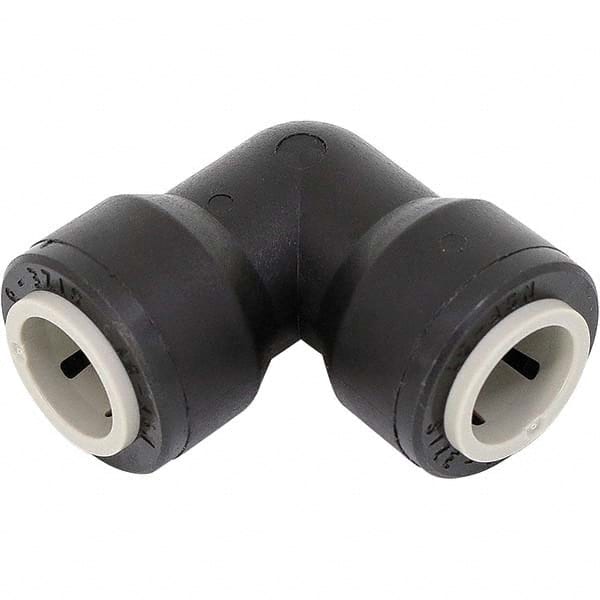Parker - Plastic Push-To-Connect Tube Fittings Type: Bulkhead Union Tube Outside Diameter (Inch): 3/8 x 1/4 - Exact Tooling