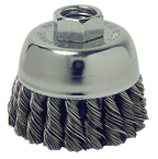 3" SS KNOT WIRE CUP BRUSH WEILER - Exact Tooling