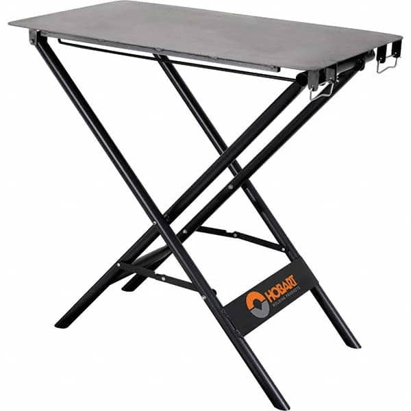 Hobart Welding Products - Stationary Work Benches, Tables Type: Welder's Table Top Material: Steel - Exact Tooling