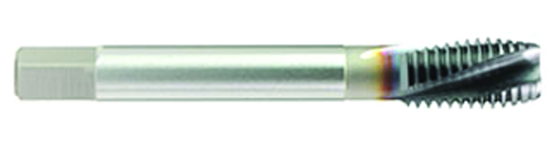 3/8-24 3 Fl H3 VC-10 Spiral Point Tap-- V Coating - Exact Tooling