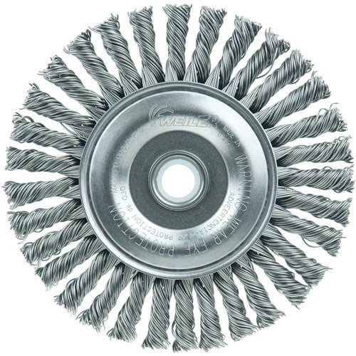 Mini Roughneck 4″ Stringer Bead Wheel, .020″ Steel Fill, 1/2″-3/8″ Arbor Hole - Exact Tooling