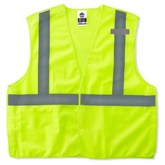 8215BA L/ XL Lime Breakaway Mesh Vest Type R Class 2 Economy - Exact Tooling