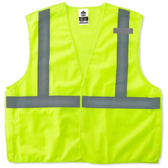 8215BA XS Lime Econ Breakaway Mesh Vest Type R Class 2 - Exact Tooling