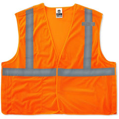 8215BA 2/3 XL Orange Breakaway Mesh Vest Type R Class 2 Economy - Exact Tooling