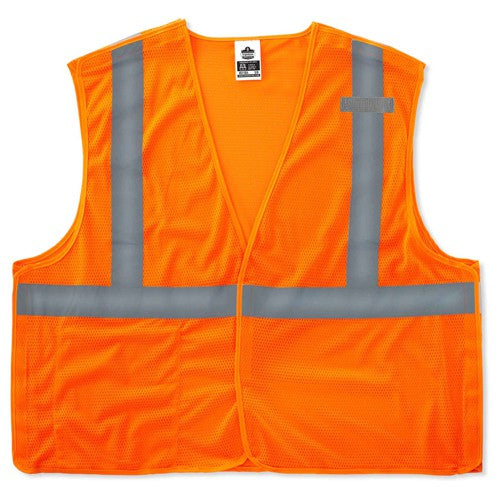 8215BA XS Orange Breakaway Mesh Vest Type R Class 2 Economy - Exact Tooling