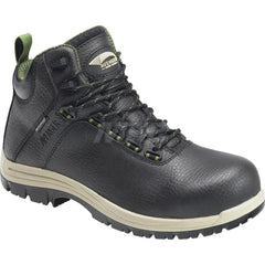 Work Boot: Size 12, 6″ High, Leather, Composite Toe Medium Width, Non-Slip Sole