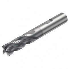 R216.34-16030-BC32B 1620 16mm 4 FL Solid Carbide End Mill - Corner Radius w/Weldon Shank - Exact Tooling