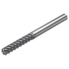 RA215.26-3250DAL36L 1620 12.7mm 6 FL Solid Carbide End Mill - Corner Radius w/Cylindrical Shank - Exact Tooling