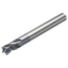 RA216.24-1230DAK03G 1610 4.7752mm 4 FL Solid Carbide End Mill - Corner Radius w/Cylindrical Shank - Exact Tooling