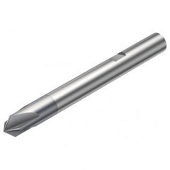 1C050-0300-045-XB 1620 12mm FL Chamfer Tool w/Weldon Shank - Exact Tooling