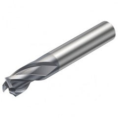 1P221-1600-XA 1630 16mm FL Straight Center Cut w/Cylindrical Shank - Exact Tooling