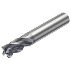 R216.T4-06030BAS10N 1620 6mm 4 FL Solid Carbide Turn-Milling End Mill w/Cylindrical Shank - Exact Tooling