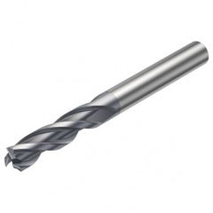 1P260-0800-XA 1620 8mm FL Straight Center Cut w/Cylindrical Shank - Exact Tooling