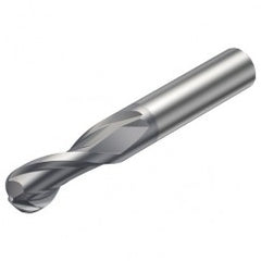 2B230-1000-NA N20C 10mm 2 FL Ballnose w/Cylindrical Shank - Exact Tooling