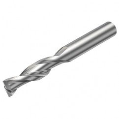 2P160-1000-NA H10F 10mm FL Straight Center Cut w/Cylindrical Shank - Exact Tooling