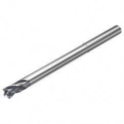 2P210-1200-NC N20C 12mm 4 FL Straight Center Cut w/Cylindrical with Neck Shank - Exact Tooling