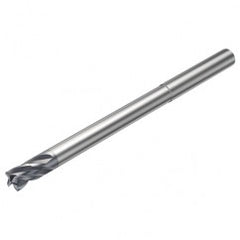 2P210-0200-NC N20C 2mm 2 FL Straight Center Cut w/Cylindrical with Neck Shank - Exact Tooling