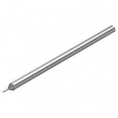 2P212-0100-PC 1620 1mm FL Straight Center Cut w/Cylindrical with Neck Shank - Exact Tooling