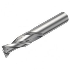 2P232-1400-NA H10F 14mm FL Straight Center Cut w/Cylindrical Shank - Exact Tooling