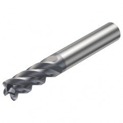 2S340-0500-050-MA 1640 5mm 4 FL Straight Corner Radius Center Cut w/Cylindrical Shank - Exact Tooling