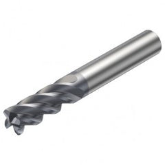 2S340-2000-300-MA 1640 20mm 4 FL Straight Corner Radius Center Cut w/Cylindrical Shank - Exact Tooling