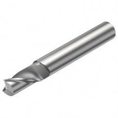 2P230-1000-NA H10F 10mm FL Straight Center Cut w/Cylindrical Shank - Exact Tooling