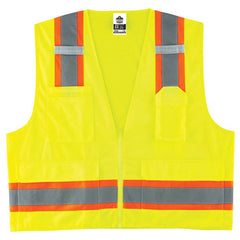 8248Z 4/5 XL Lime Surveyors Vest 2-Tone Type R Class 2 - Exact Tooling