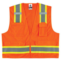 8248Z L/ XL Orange 2-Tone Surveyors Type R Class 2 - Exact Tooling