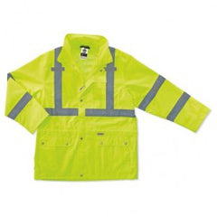 8365 M LIME RAIN JACKET - Exact Tooling