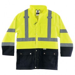 8365BK M LIM/BLK FRONT RAIN JACKET - Exact Tooling