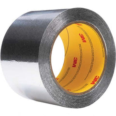 3M - 60 Yd x 1000mm x 4.6 mil Silver Aluminum Foil Tape - Exact Tooling