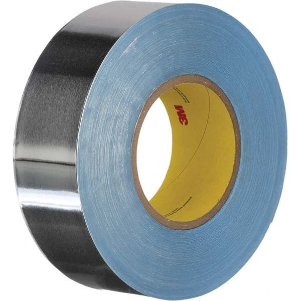 3M - 60 Yd x 10" x 5.5 mil Silver Aluminum Foil Tape - Exact Tooling