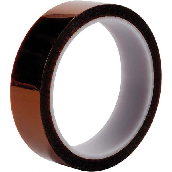 3M - 36 Yd x 1/2" Amber Polyimide Film Tape - Exact Tooling