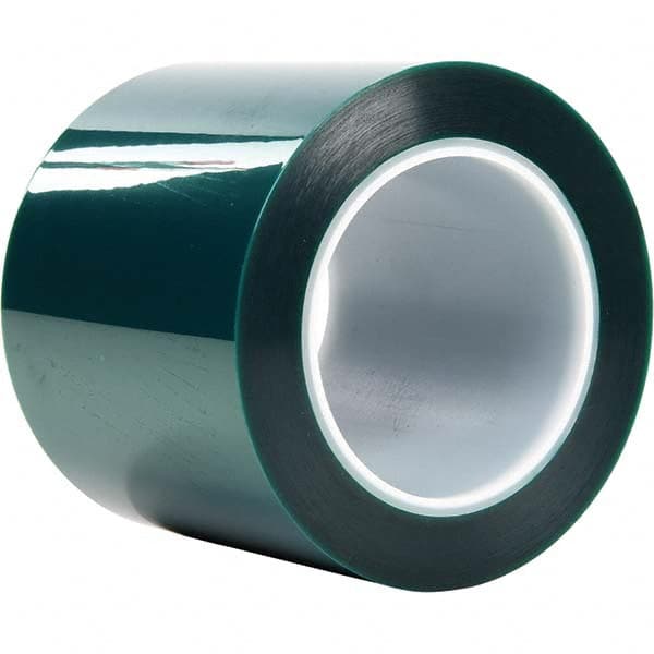 3M - 72 Yd x 4" Green Polyester Film Tape - Exact Tooling