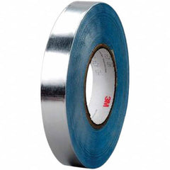 3M - 60 Yd x 4" x 5.5 mil Silver Aluminum Foil Tape - Exact Tooling