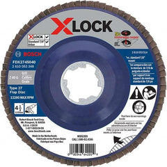 Bosch - Flap Discs Abrasive Type: Coated Flap Disc Type: Type 27 - Exact Tooling