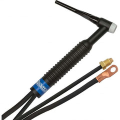 PRO-SOURCE - 200 Amp 12-1/2' Rubber Outfit 26 Air Cooled TIG Welding Torch Kit - Exact Tooling