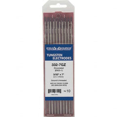 PRO-SOURCE - Tungsten Electrodes Type: Zirconiated Diameter (Inch): 3/32 - Exact Tooling