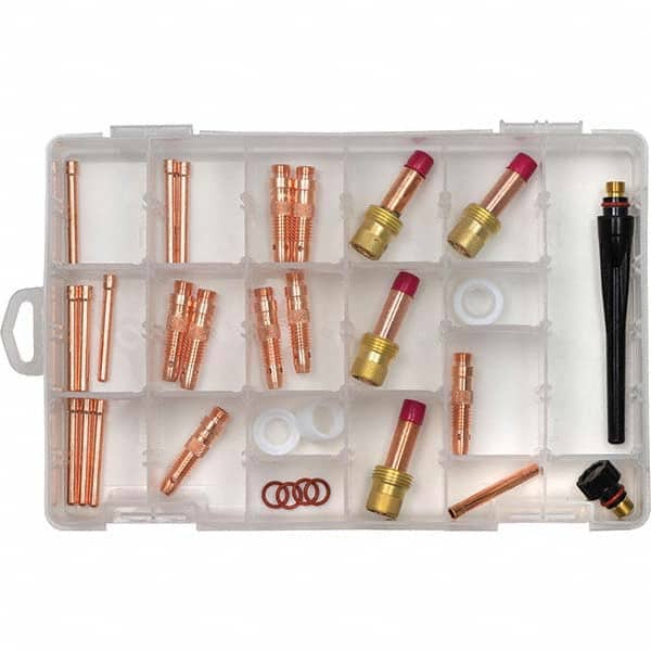 PRO-SOURCE - TIG Torch Parts & Accessories Type: Accessory Kit Length (Inch): 10-1/2 - Exact Tooling