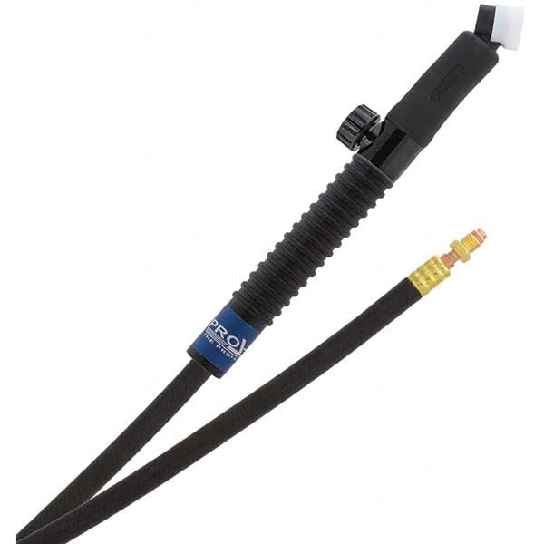 PRO-SOURCE - 80 Amp 25' Rubber Outfit 24FVMT Air Cooled TIG Welding Torch Kit - Exact Tooling