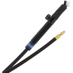 PRO-SOURCE - 80 Amp 25' Rubber Outfit 24FVMT Air Cooled TIG Welding Torch Kit - Exact Tooling