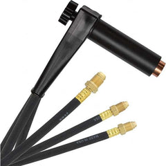 PRO-SOURCE - 500 Amp 12-1/2' Rubber Outfit 27A Water Cooled TIG Welding Torch Kit - Exact Tooling