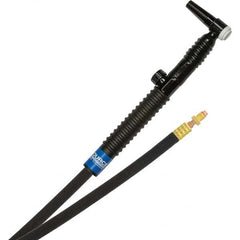 PRO-SOURCE - 125 Amp 25' Rubber Outfit 9FVMT Air Cooled TIG Welding Torch Kit - Exact Tooling