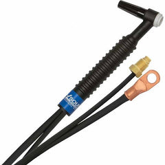 PRO-SOURCE - 125 Amp 12-1/2' Rubber Outfit 9F Air Cooled TIG Welding Torch Kit - Exact Tooling