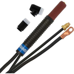 PRO-SOURCE - 200 Amp 12-1/2' Rubber Outfit 200M Air Cooled TIG Welding Torch Kit - Exact Tooling