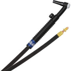 PRO-SOURCE - 125 Amp 25' Rubber Outfit 9FV Air Cooled TIG Welding Torch Kit - Exact Tooling