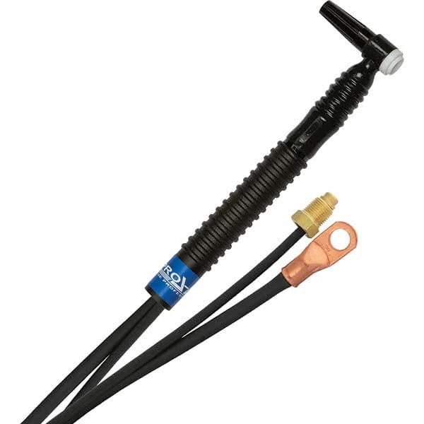 PRO-SOURCE - 125 Amp 12-1/2' Rubber Outfit 9FMT Air Cooled TIG Welding Torch Kit - Exact Tooling