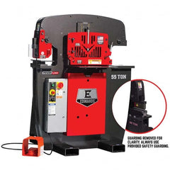 Edwards Manufacturing - Ironworkers Throat Depth (Inch): 7-1/2 Punching Pressure (Ton): 55 - Exact Tooling